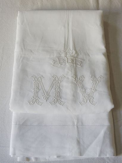 Very Large Sheet in Thread figured M.V. under...