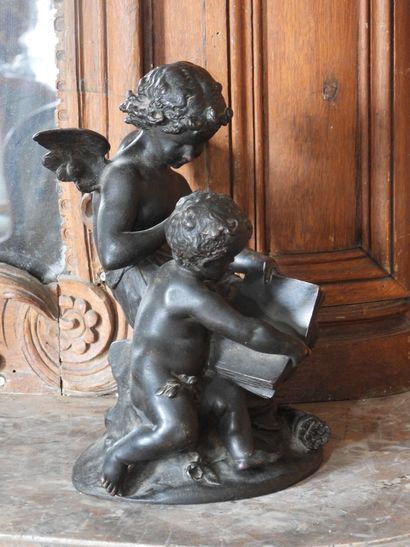 FRENCH SCHOOL OF THE XIXth CENTURY: The lesson...