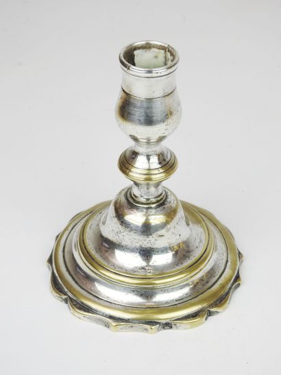Lot including an 18th century silver plated...