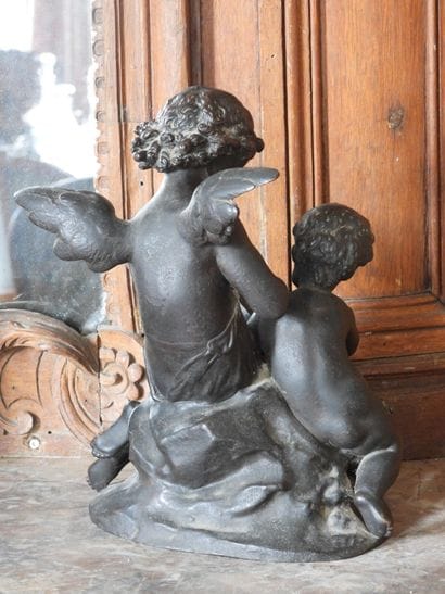 FRENCH SCHOOL OF THE XIXth CENTURY: The lesson...