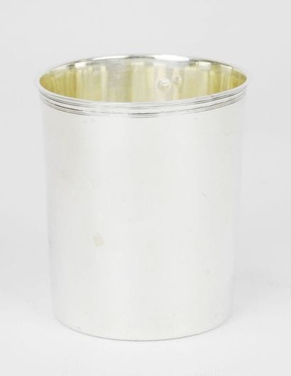 Large right kettledrum in silver 1er Coq...