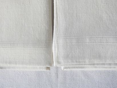 Ten Napkins with Liteaux figured LL. (five...