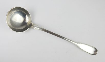 Silver ladle, hallmark 1st Rooster 1798-1808....
