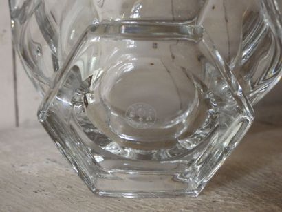 BACCARAT : Sugar bowl in crystal model Harcourt...