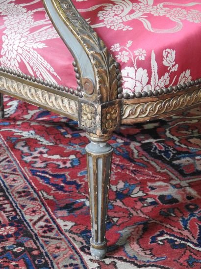 Louis XVI style living room furniture including...