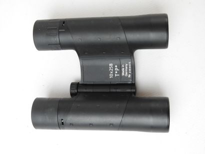 Pair of ZEISS JUMELLES 10 x 25 B. With hard...