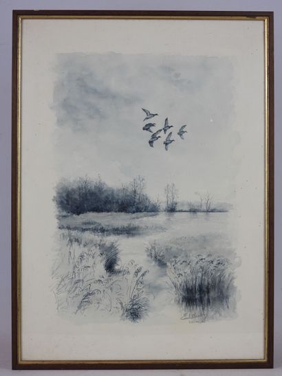 Emmanuel FRACHON - XXth century : Flight...