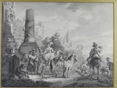 
Dirk LANGENDIJK (1748-1805) attributed to...