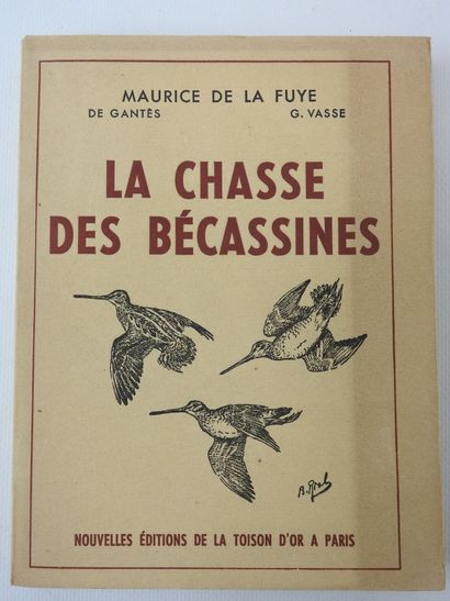 Maurice de LA FUYE. Snipe hunting. Paris,...