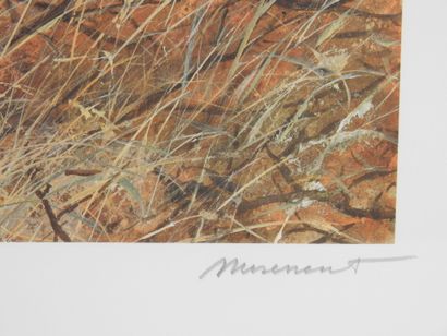 Michel MIEUSEMENT - XXth century : Woodcock....