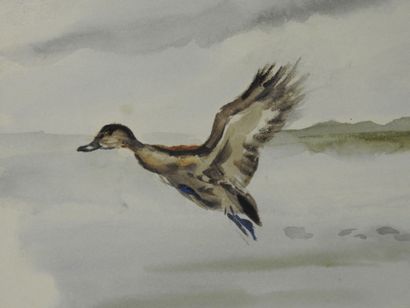 Pierre Émile THORAIN (1904-1983): Flight...