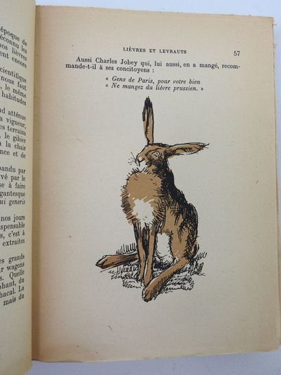 Georges BENOIST. Hares and hares. Paris,...