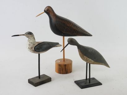 Meeting of three APPEALERS in painted wood...