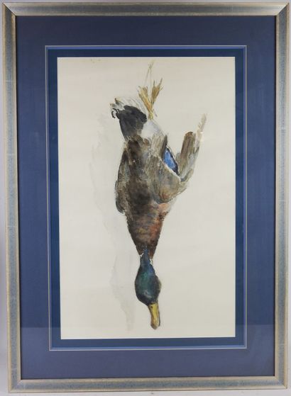 20th century FRENCH SCHOOL: Duck trophy....