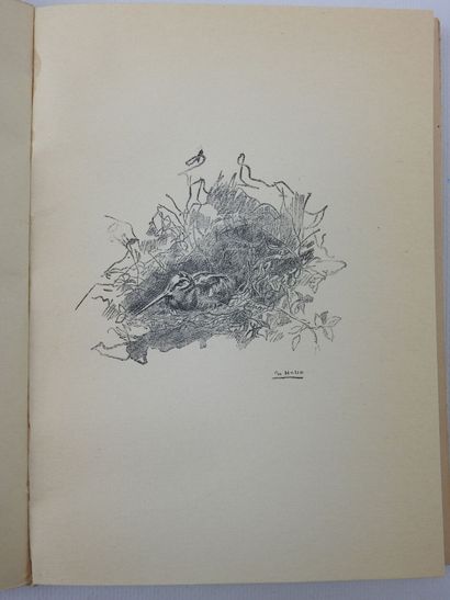 R. VILLATTE des PRUGNES. Woodcock hunting....