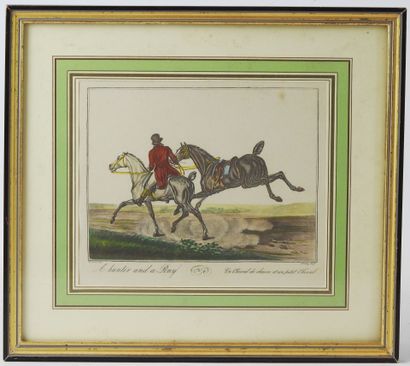 Carle VERNET after : A Hunter and a Pony....
