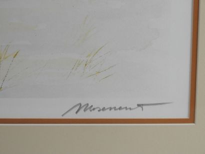 Michel MIEUSEMENT - XXth century : Flight...