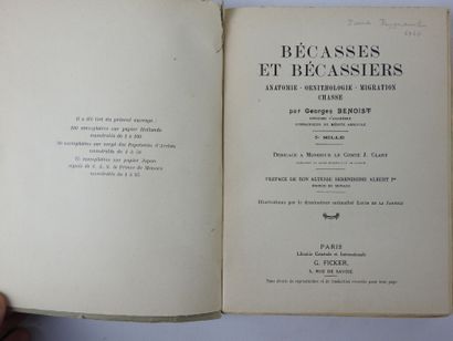 Georges BENOIST. Woodcock and woodcockers....