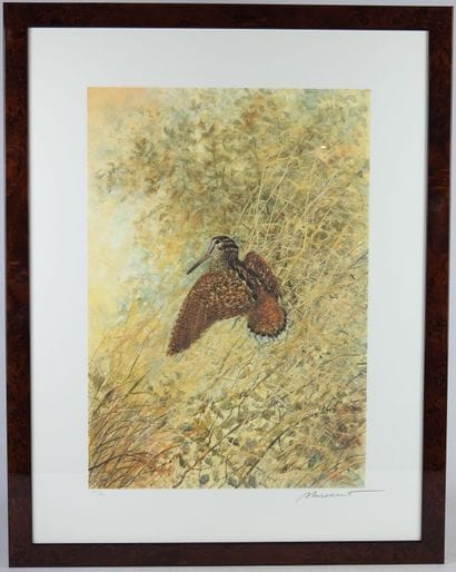 Michel MIEUSEMENT - XXth century : Snipe...