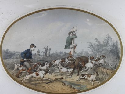 François GRENIER (1793-1867) after : Wild...