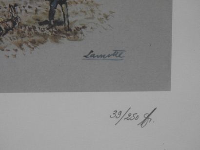 Gabriel CHEFSON known as LAMOTTE (1920-2005)...