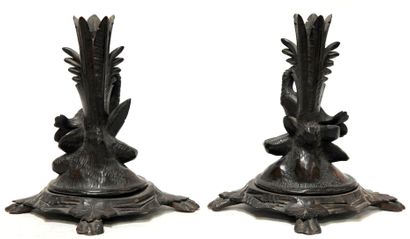 Work of the Black Forest -Late 19th century

Pair...