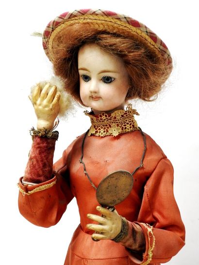 
RENOU : Young woman powdering her face





Automaton....