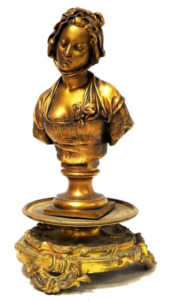 Eugene LAURENT (1832-1898)

Bust of a young...