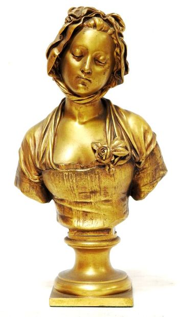 Eugene LAURENT (1832-1898)

Bust of a young...