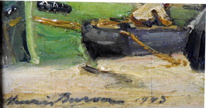 Henri BURON (1880-1969)

The Return of Fishing;...