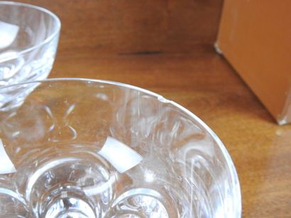 DAUM France : Fruit service in crystal including...