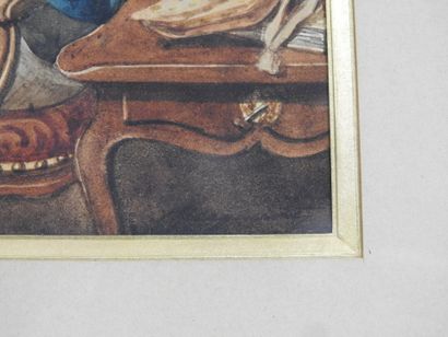 FRENCH SCHOOL of the XIXth century: Portrait...