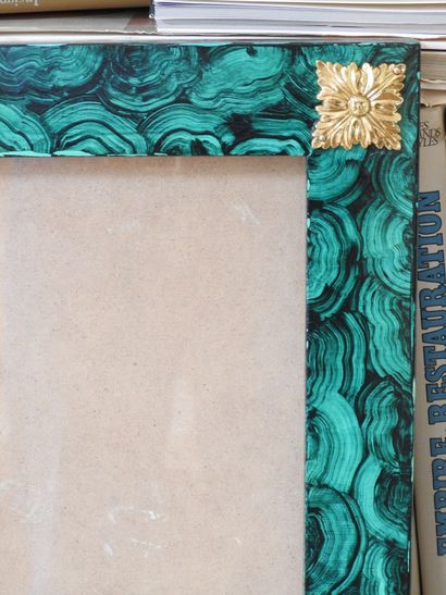 Meeting of TWO FRAMES FOR PHOTOS in painted...