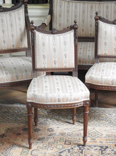 Louis XVI style LIVING ROOM FURNITURE in...