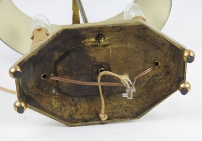 LAMP called hot water bottle in bronze with...