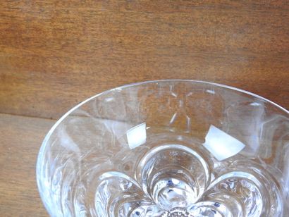 DAUM France : Fruit service in crystal including...