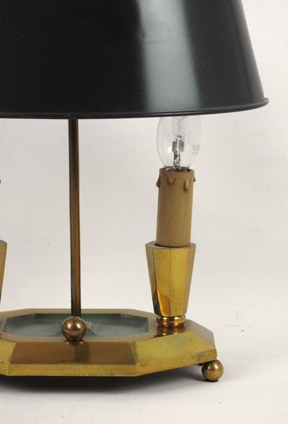 LAMP called hot water bottle in bronze with...
