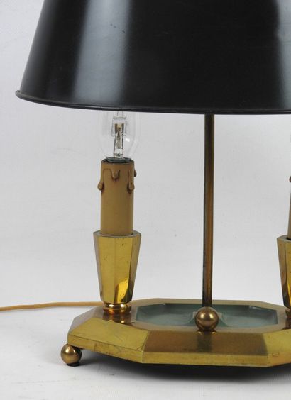 LAMP called hot water bottle in bronze with...