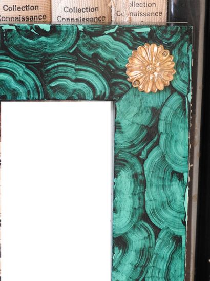Meeting of TWO FRAMES FOR PHOTOS in painted...