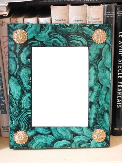 Meeting of TWO FRAMES FOR PHOTOS in painted...