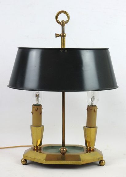 LAMP called hot water bottle in bronze with...