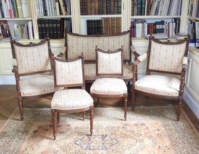 Louis XVI style LIVING ROOM FURNITURE in...