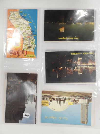 CPM - Etats-Unis. Environ 20 cartes.