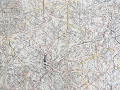 CARTE routière de l'arrondissement de Neufchatel,...