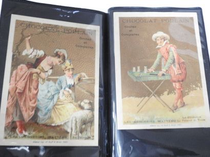 CHROMOLITHOGRAPHIES - POULAIN : Série Bergerie...