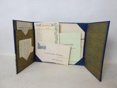 CARNET de correspondance complet avec calendrier...