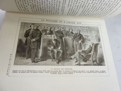 LAVISSE Ernest. Histoire de France contemporaine...