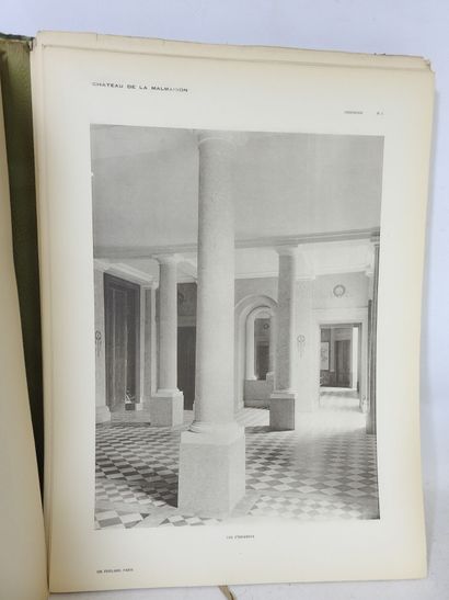 PERCIER - FONTAINE : Château de la Malmaison....