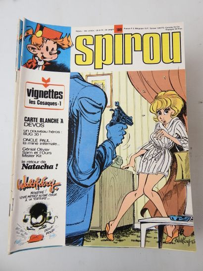 SPIROU - 1972-1973. n°1800 à 1849. En l'...