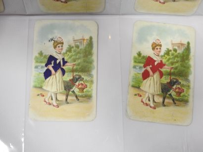CHROMOLITHOGRAPHIES - POULAIN : 8 petits...